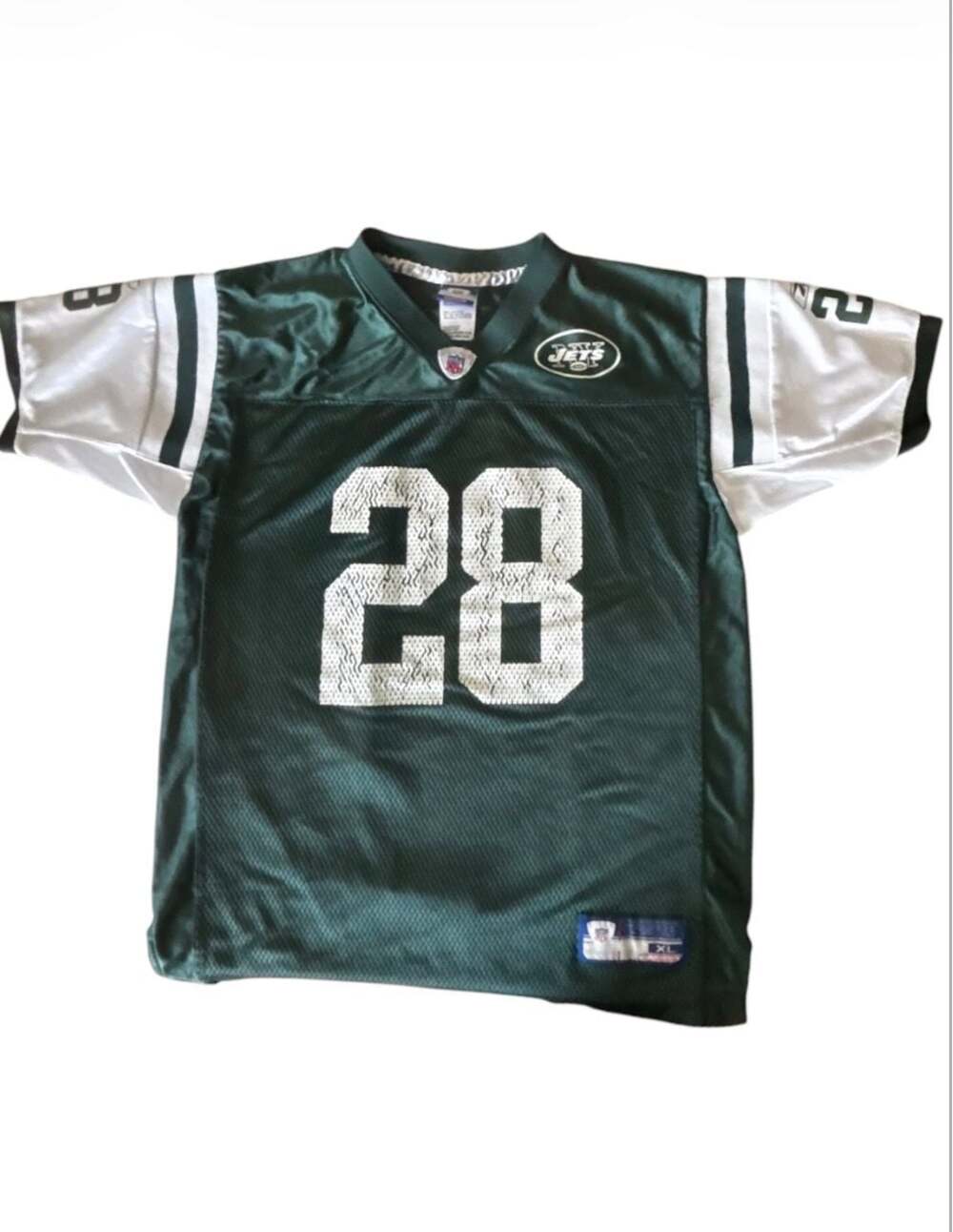 Reebok NFL New York Jets Curtis Martin #28 Youth Football Jersey XL